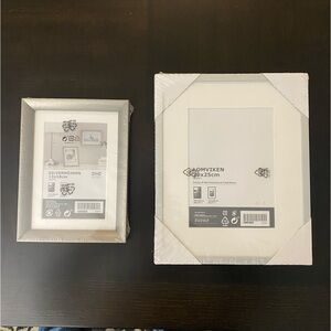 Two ikea picture frames